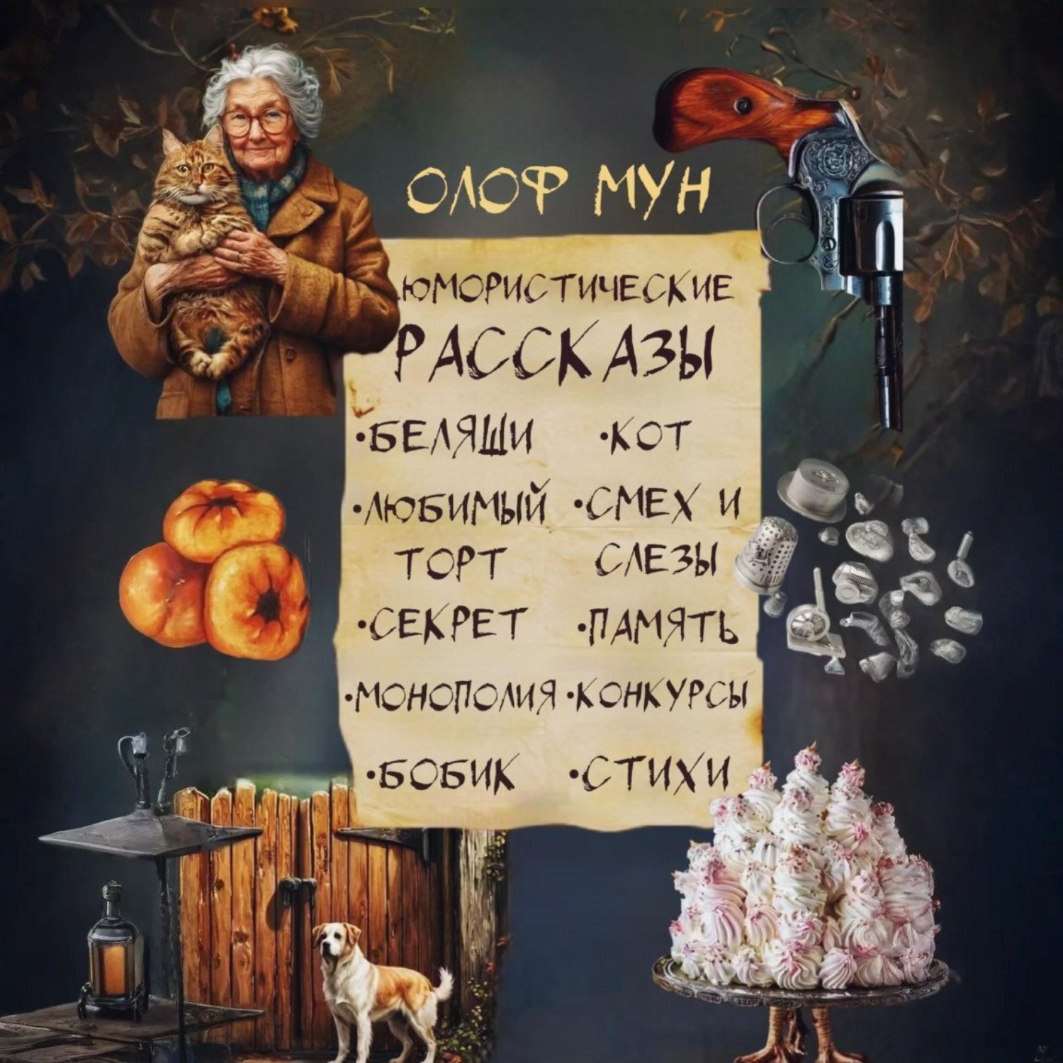 Обложка книги «Юмористические рассказы»