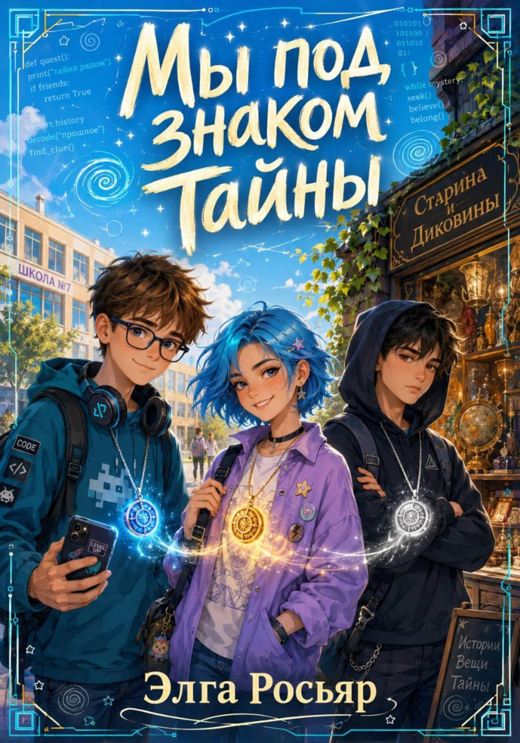 Обложка книги «Мы, под знаком тайны»