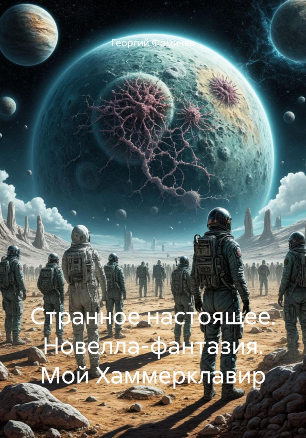 Обложка книги «Странное настоящее. Новелла-фантазия. Мой Хаммерклавир»