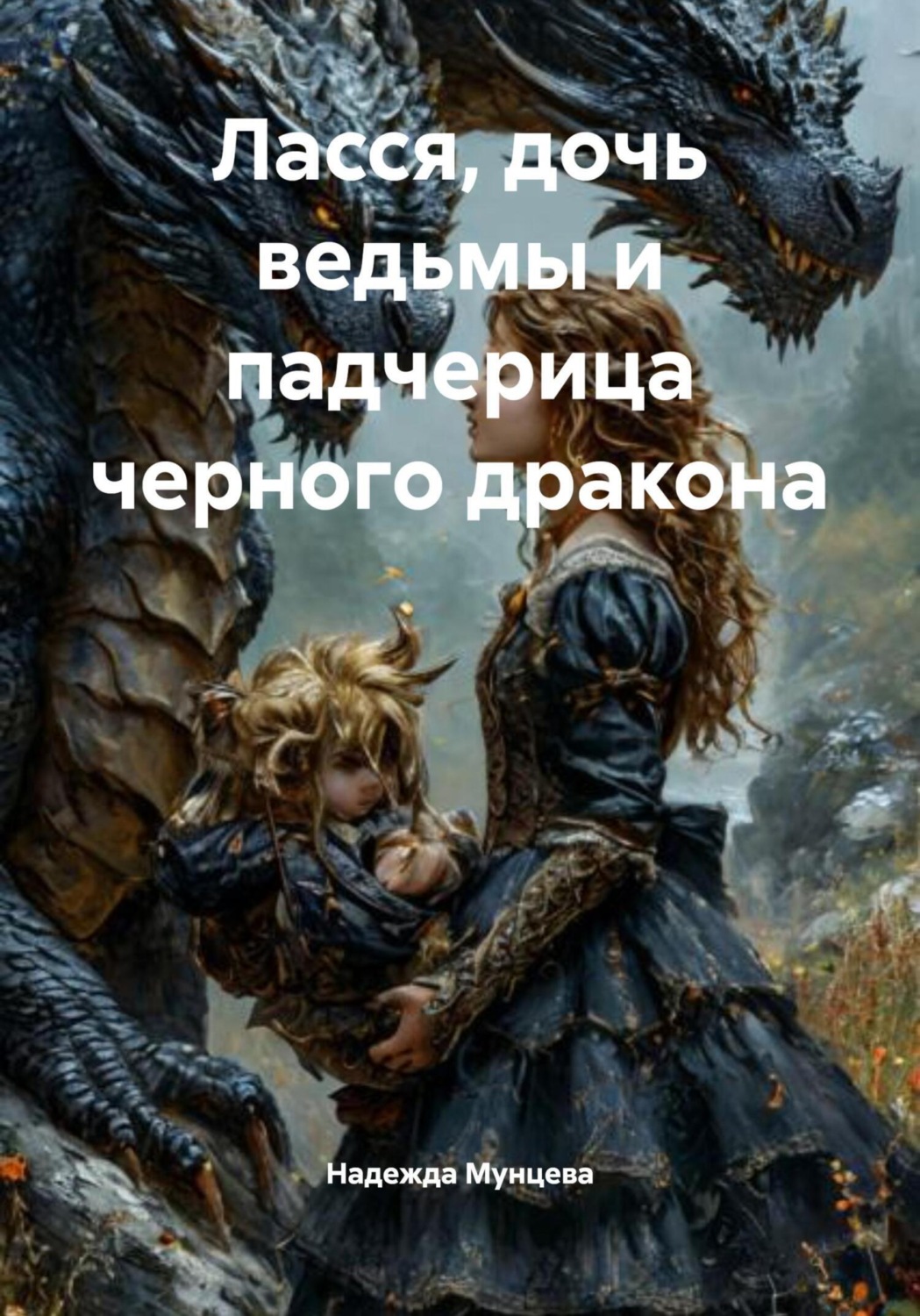 Обложка книги «Ласся, дочь ведьмы и падчерица черного дракона»