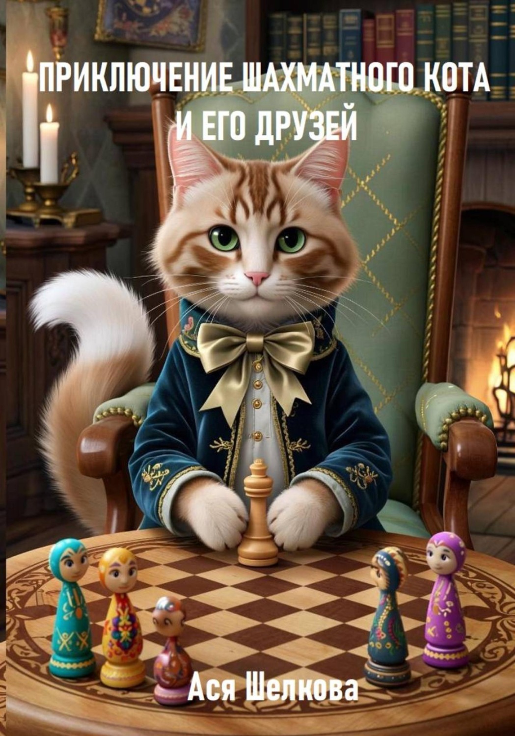 Обложка книги «Приключение Шахматного кота»