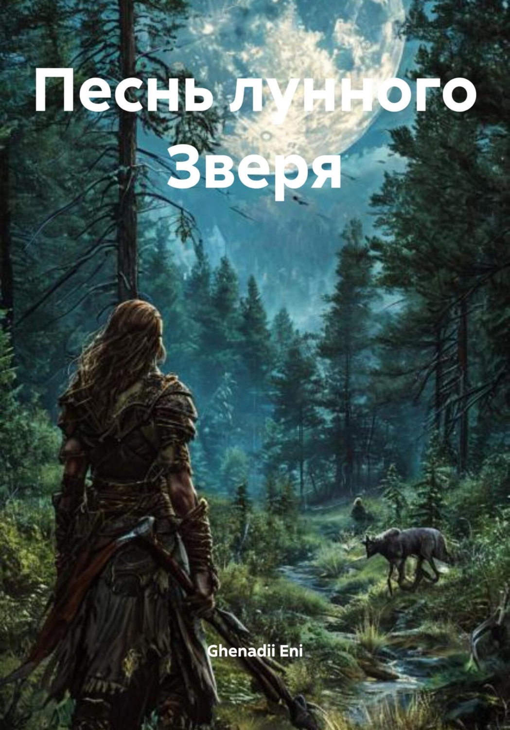 Обложка книги «Песнь лунного Зверя»