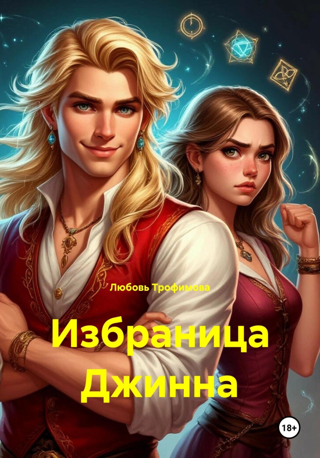 Обложка книги «Избраница Джинна»