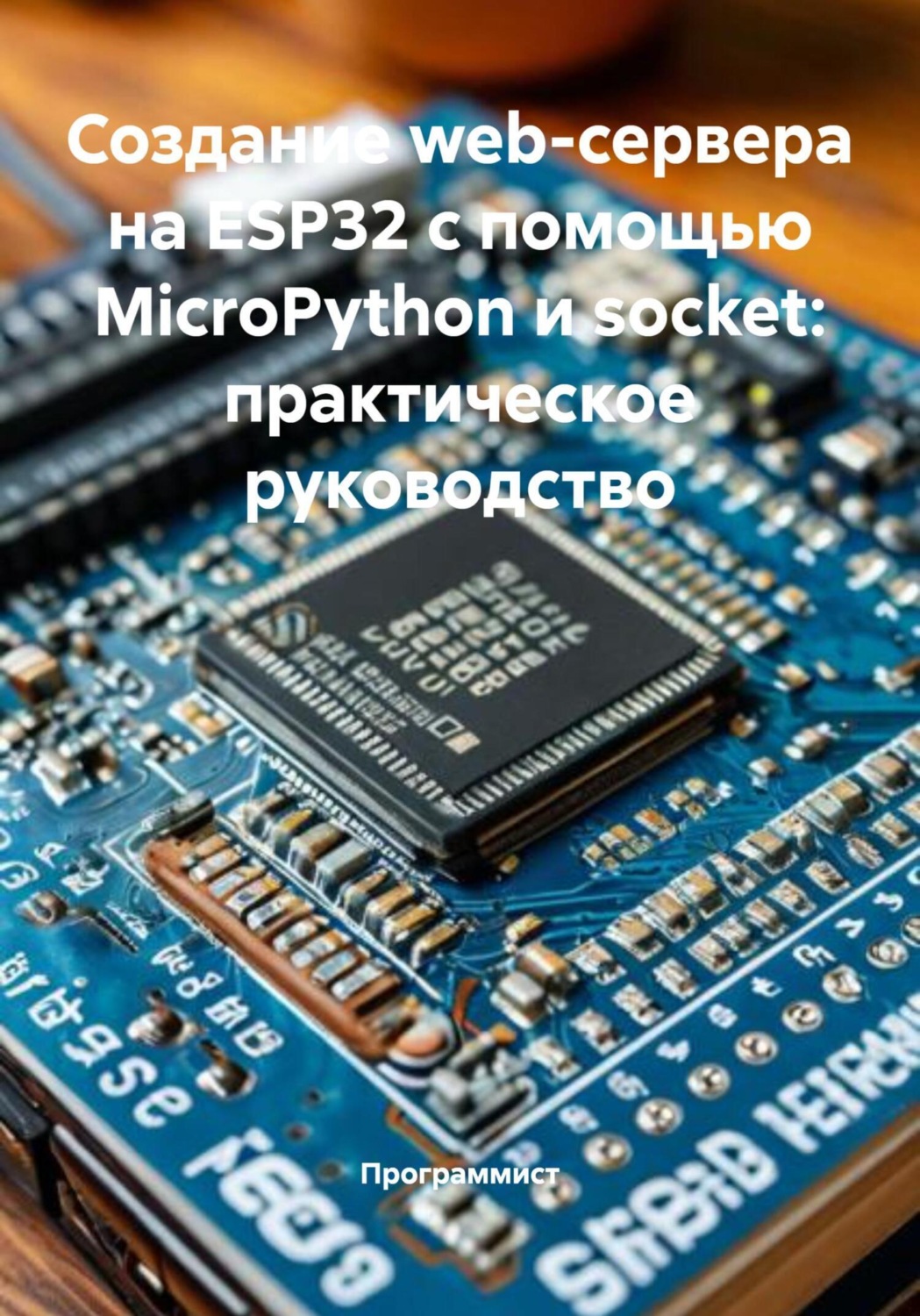 Обложка книги «Создание web-сервера на ESP32 с помощью MicroPython и socket: практическое руководство»
