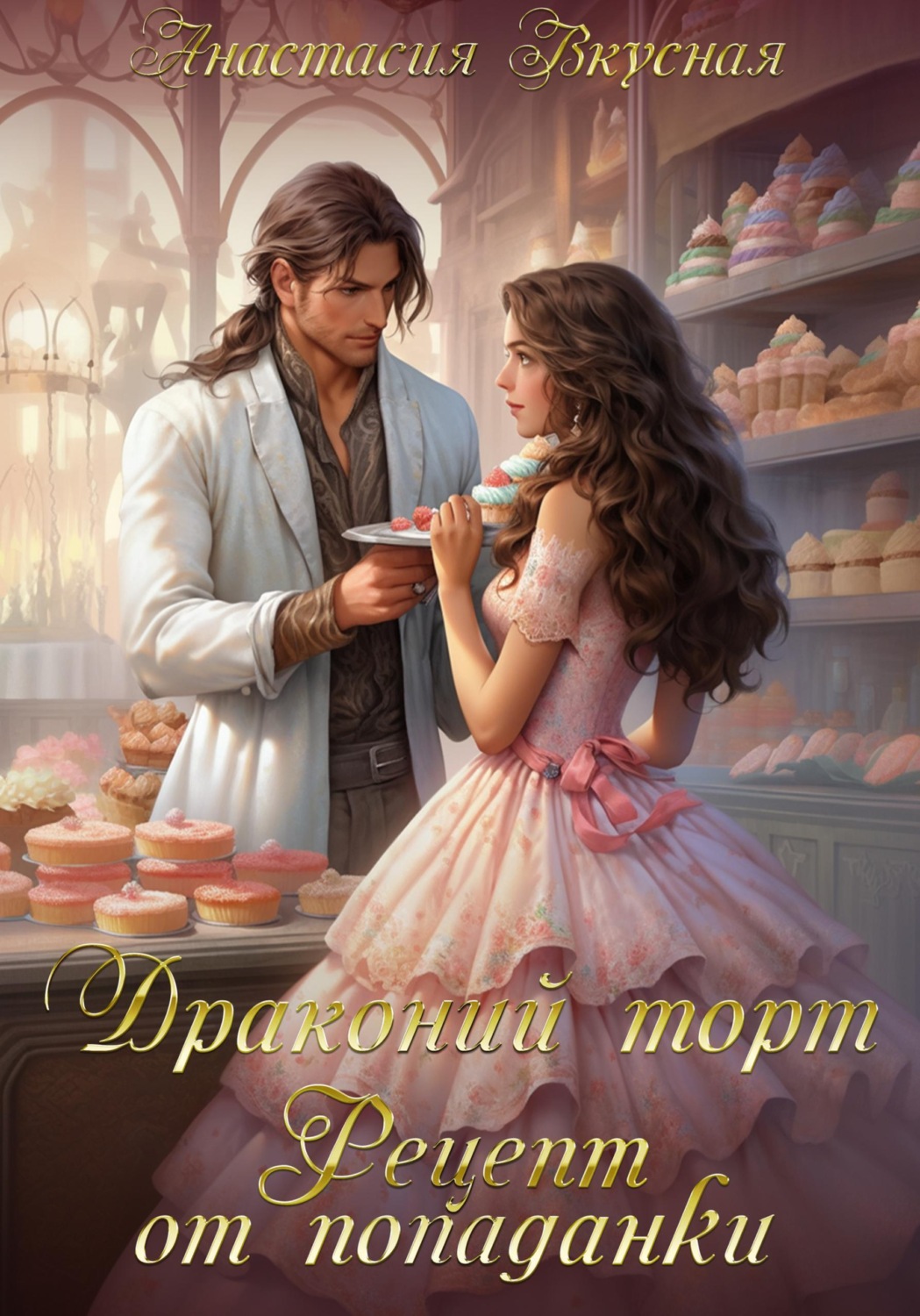 Обложка книги «Драконий торт. Рецепт от попаданки»