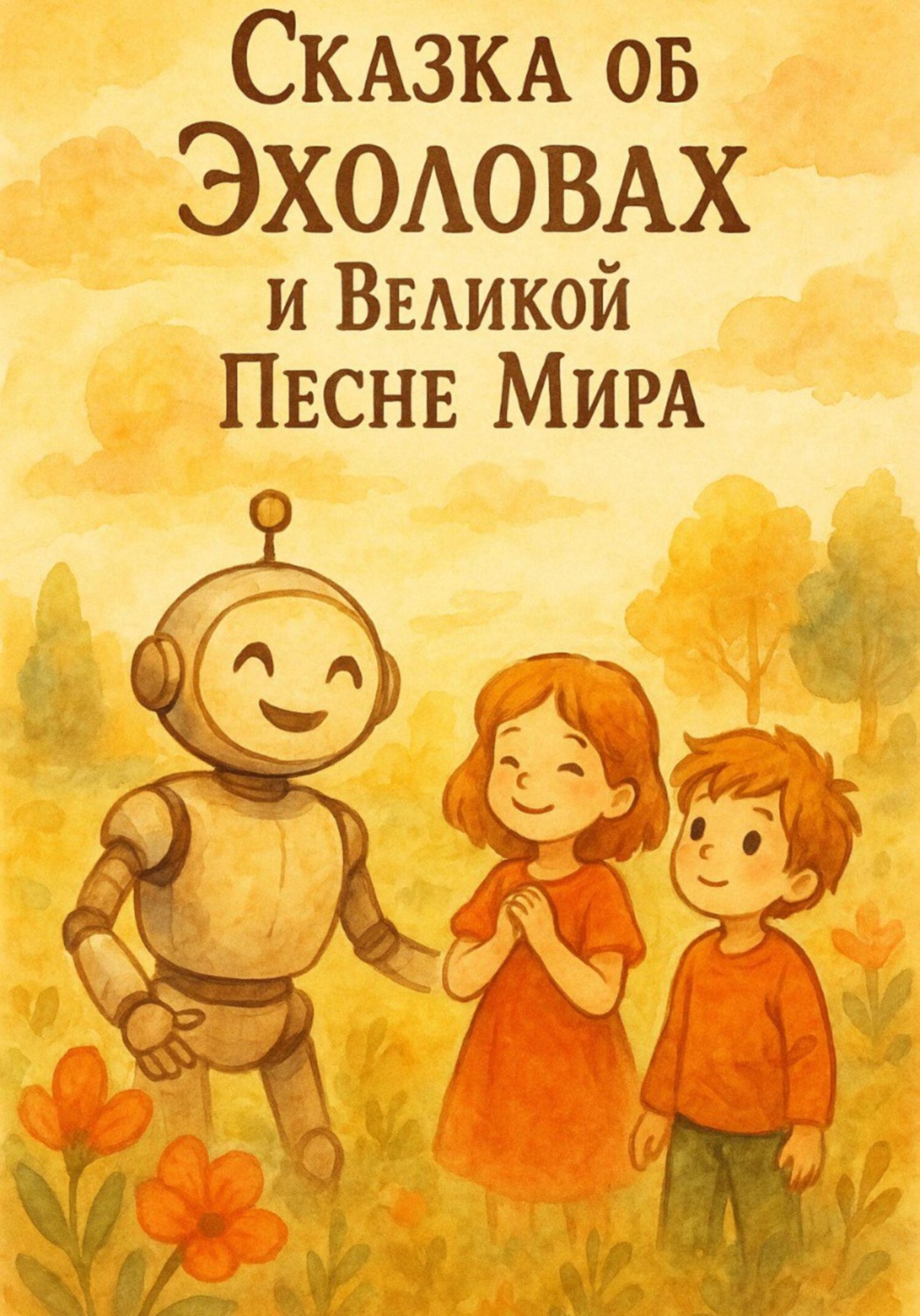 Обложка книги «Сказка об Эхоловах и Великой Песне Мира»