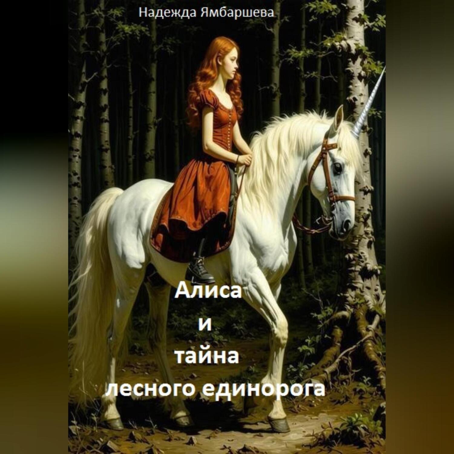 Обложка книги «Алиса и тайна лесного единорога»