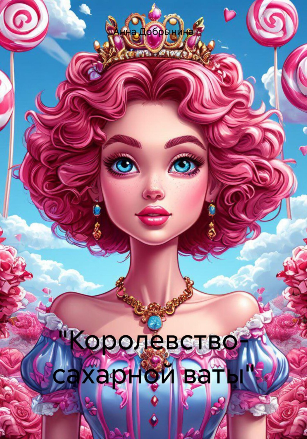 Обложка книги ««Королевство- сладкой ваты»»