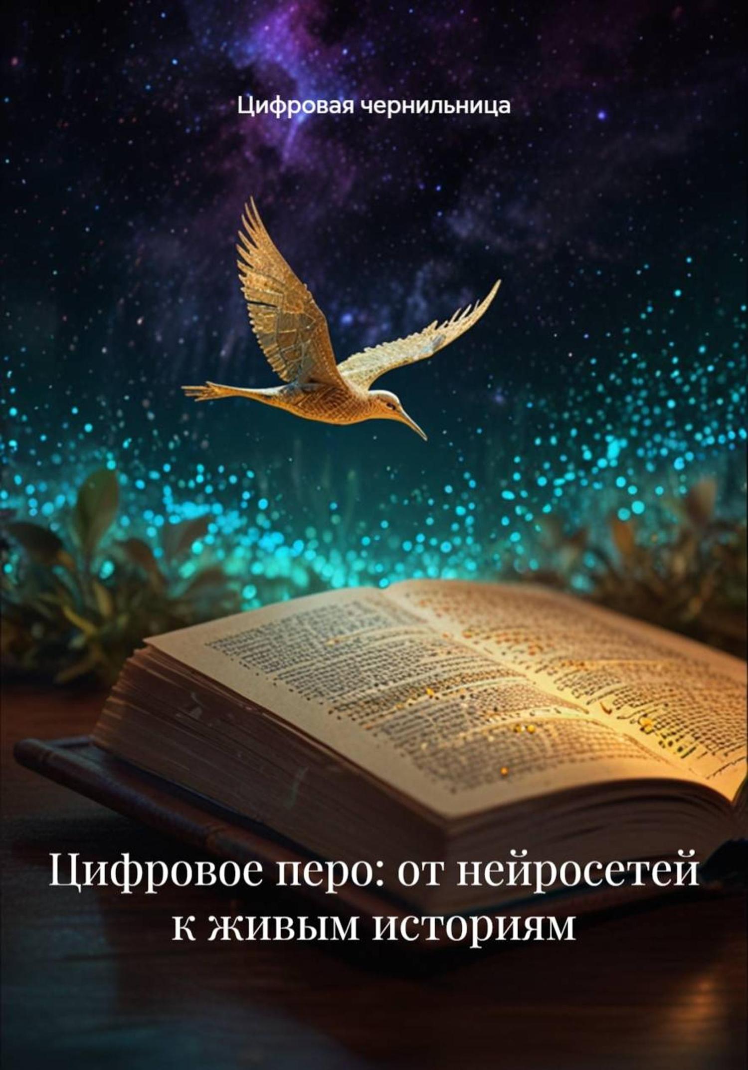 Обложка книги «Цифровое перо: от нейросетей к живым историям»