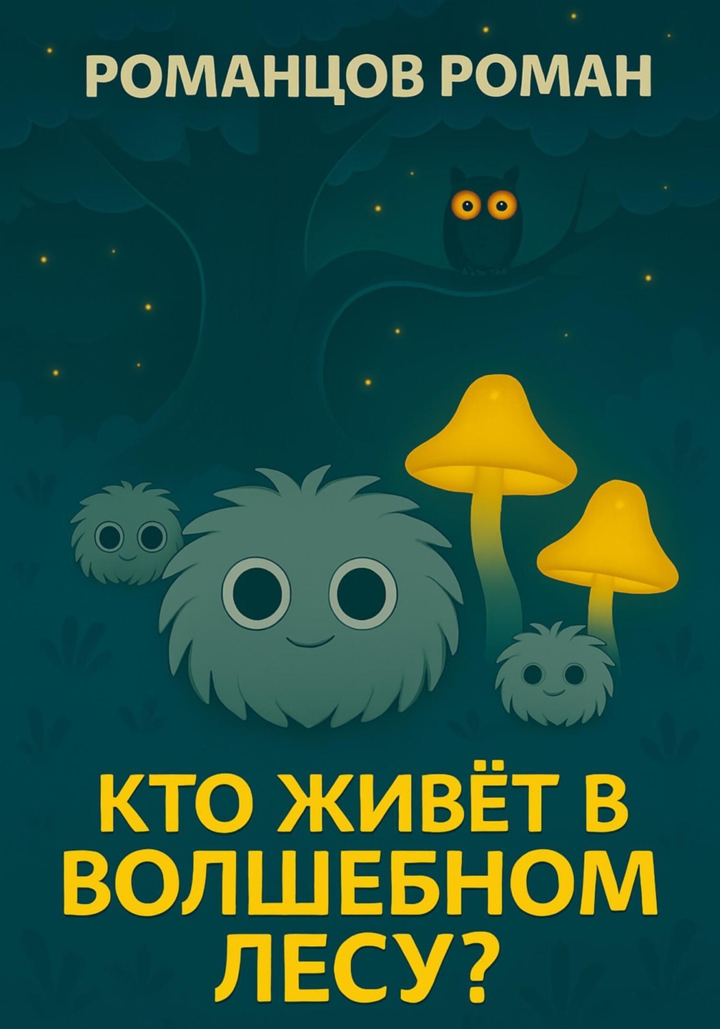 Обложка книги «Кто живет в волшебном лесу?»