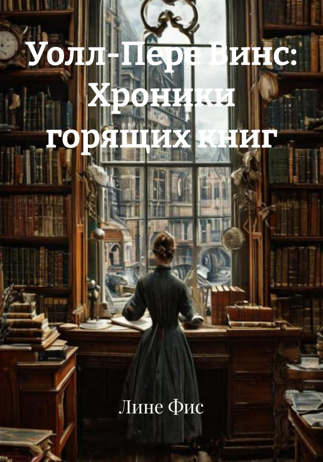Обложка книги «Уолл-Пере Винс: Хроники горящих книг»