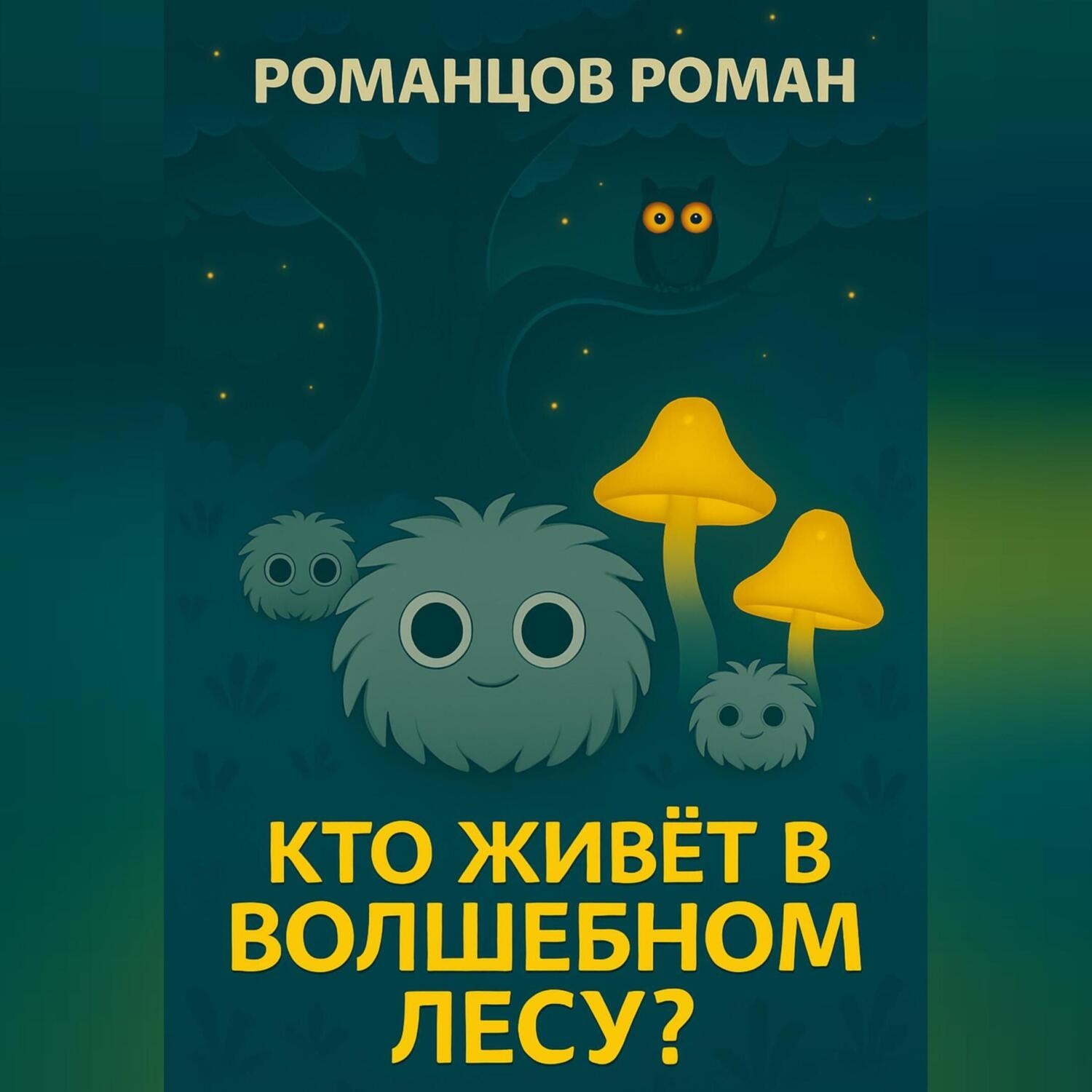Обложка книги «Кто живет в волшебном лесу?»