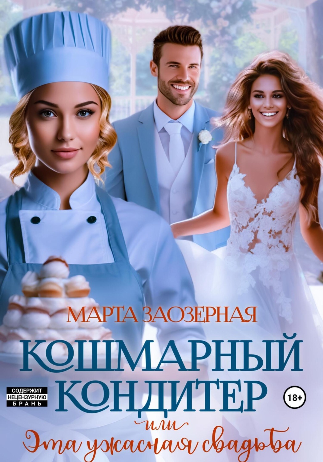 Обложка книги «Кошмарный кондитер, или Эта ужасная свадьба»
