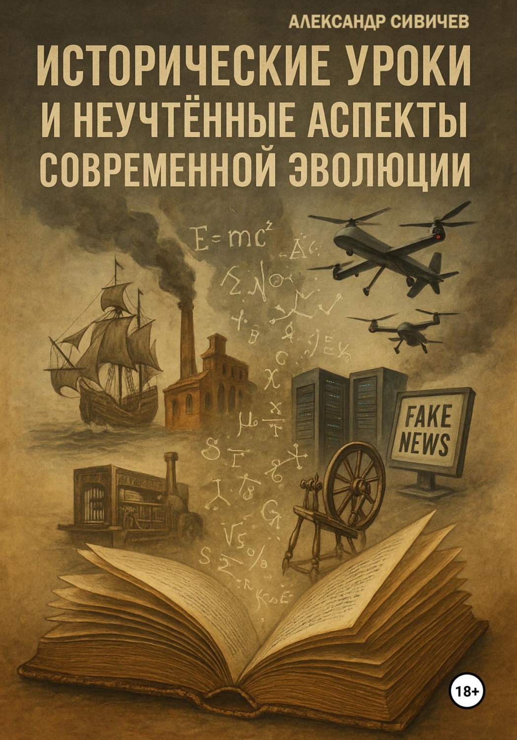 Обложка книги «Исторические уроки и неучтённые аспекты современной эволюции»