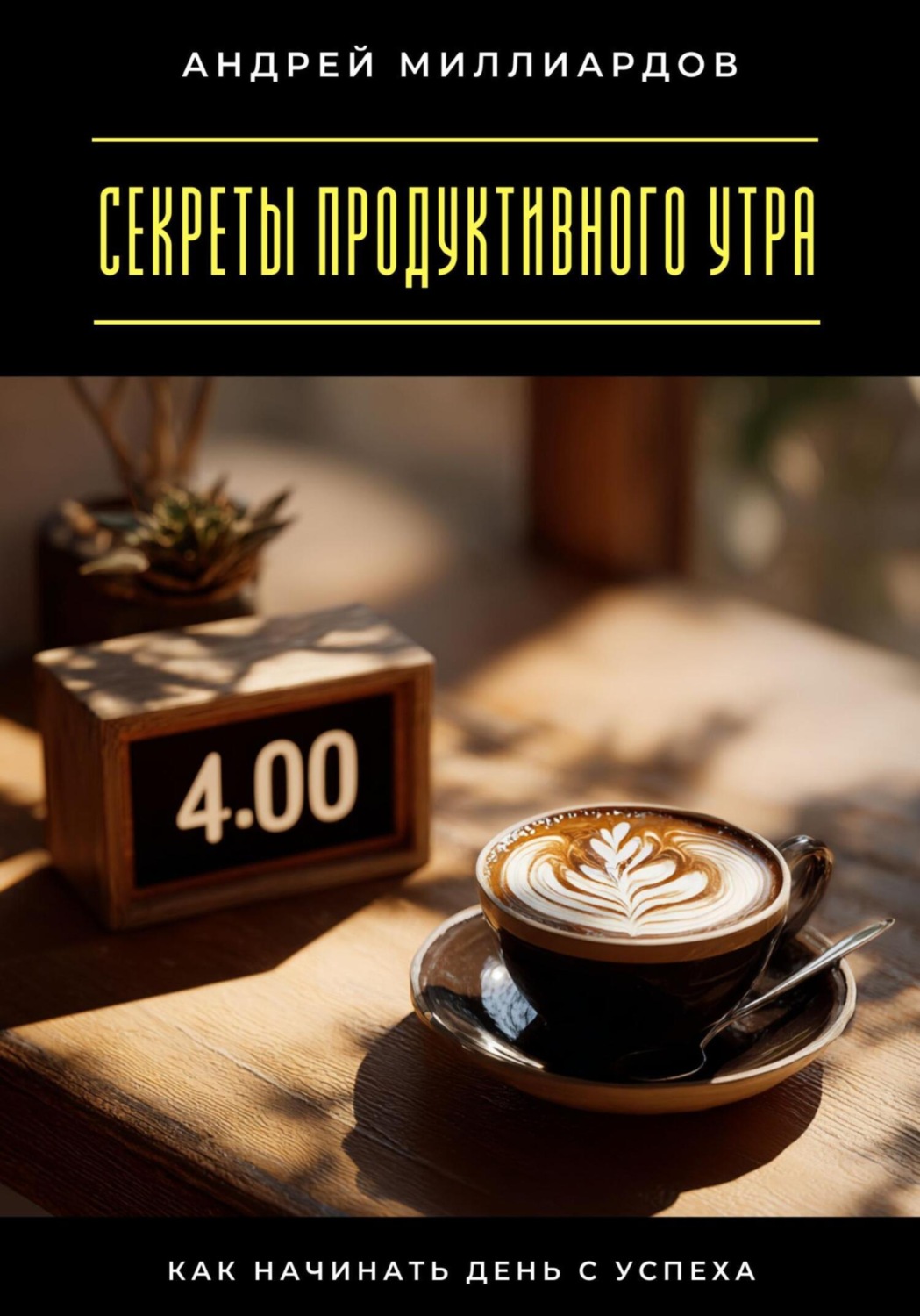 Обложка книги «Секреты продуктивного утра. Как начинать день с успеха»