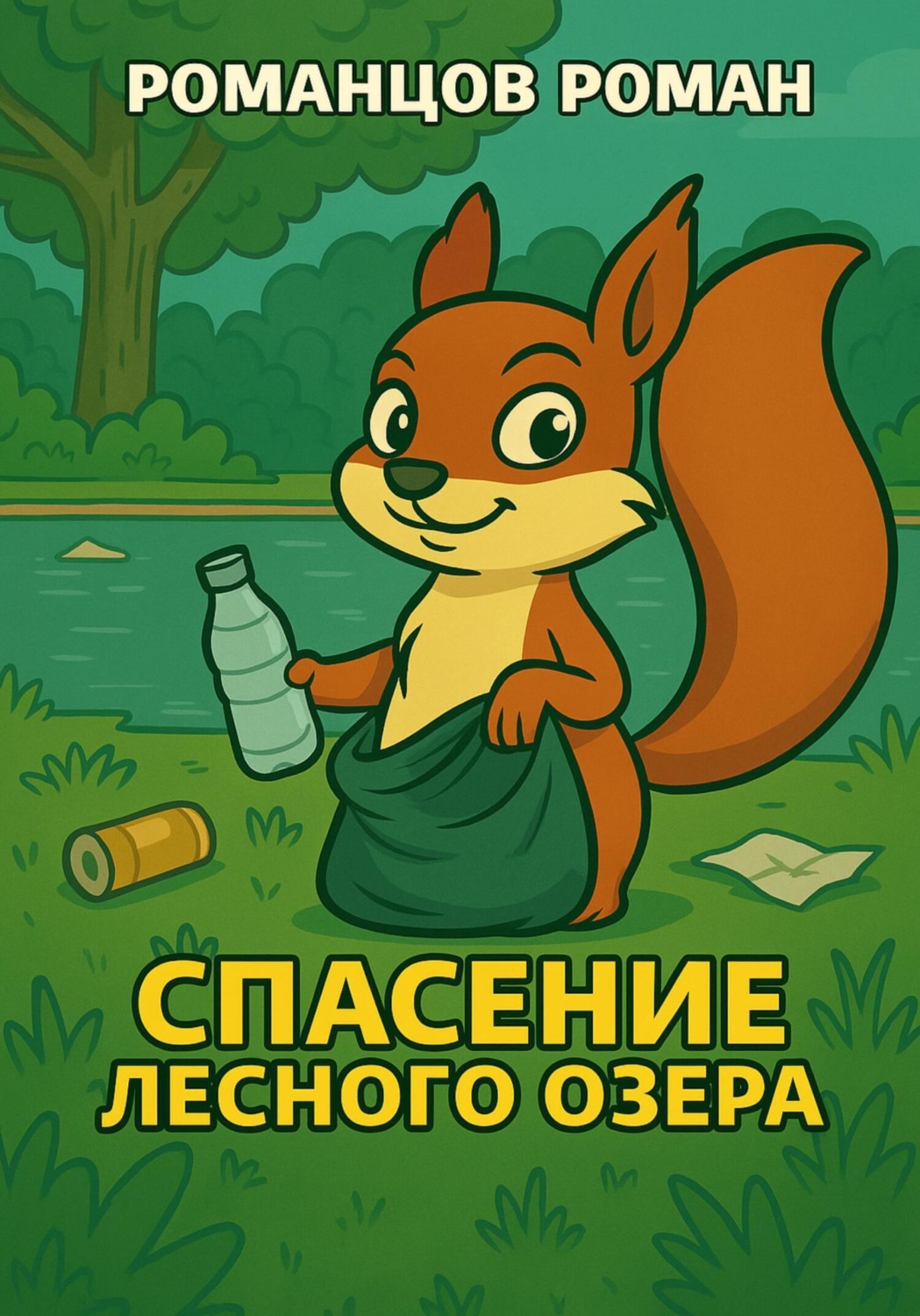 Обложка книги «Спасение лесного озера»