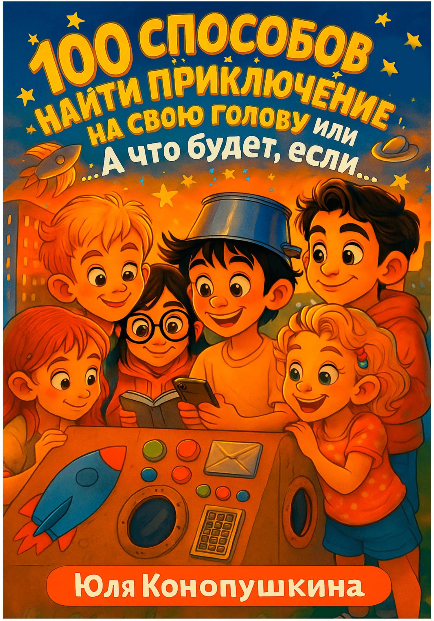Обложка книги «100 способов найти приключение на свою голову, или А что будет, если…»