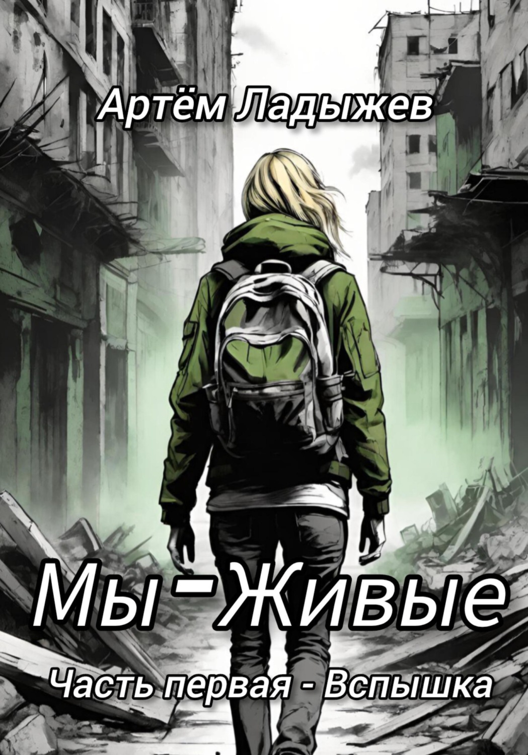 Обложка книги «Мы - Живые. Часть первая - Вспышка»