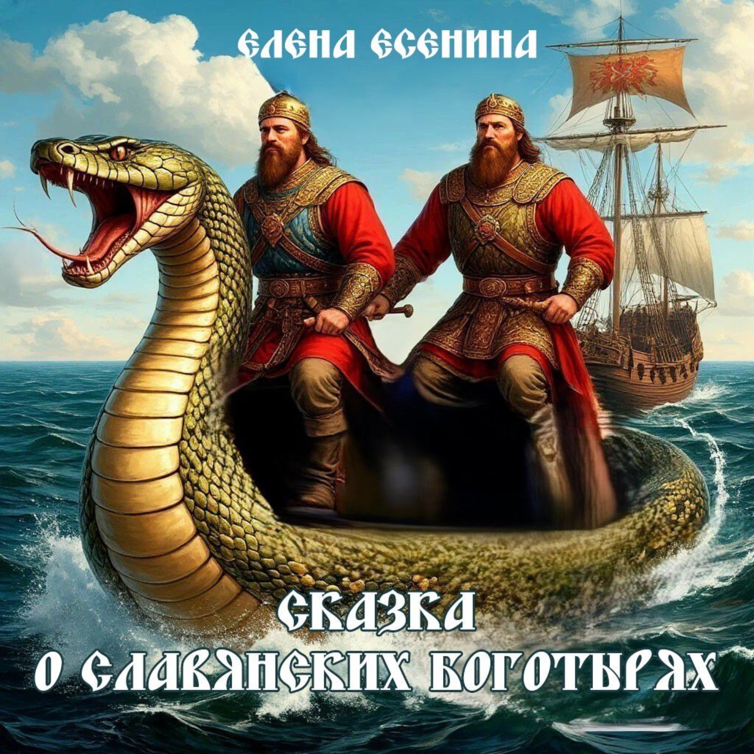 Обложка книги «Сказка про славянский богатырей»