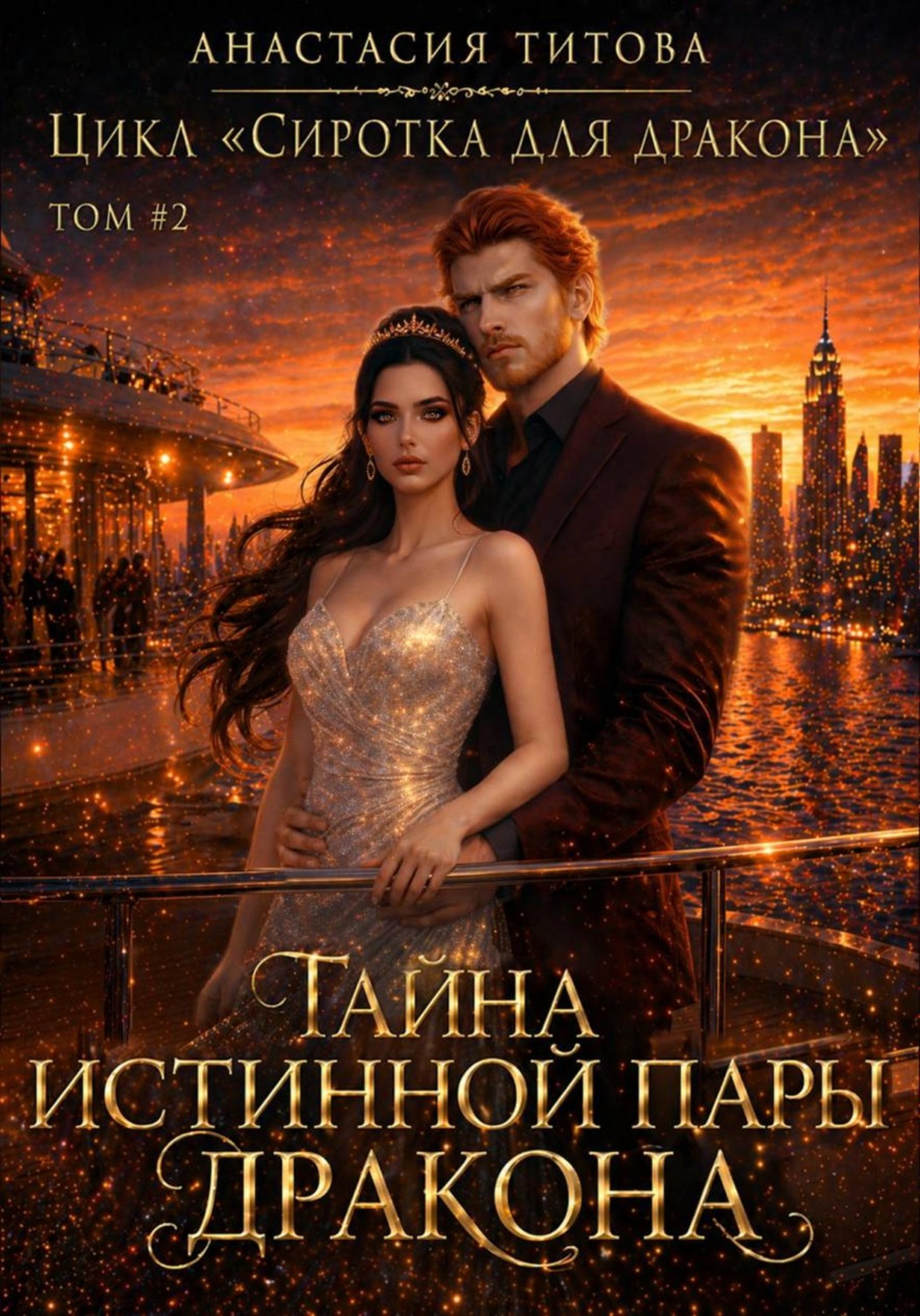 Обложка книги «Тайна истинной пары дракона»