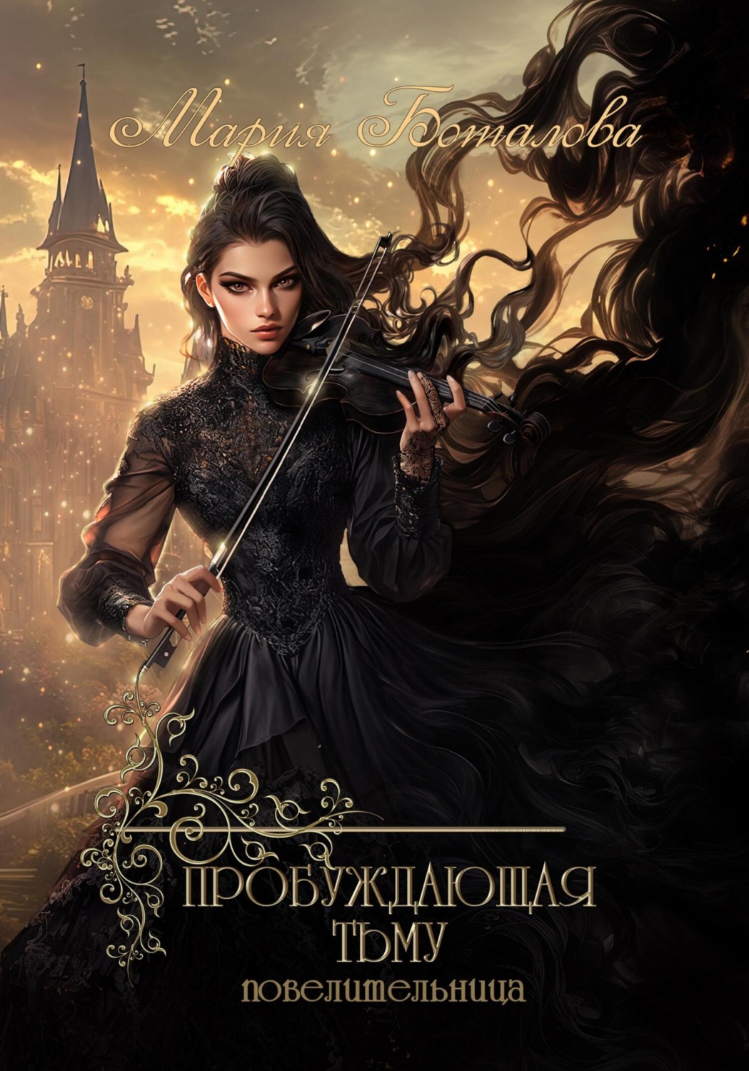 Обложка книги «Пробуждающая тьму. Повелительница»
