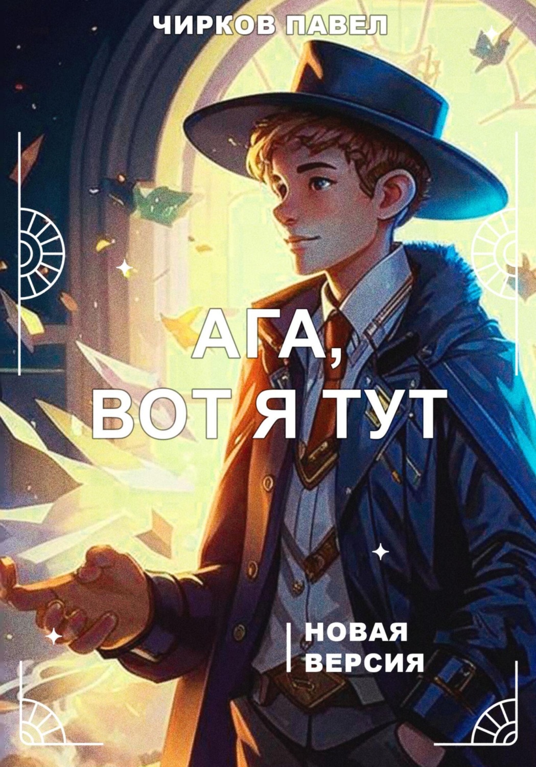 Обложка книги «Ага, вот я тут»