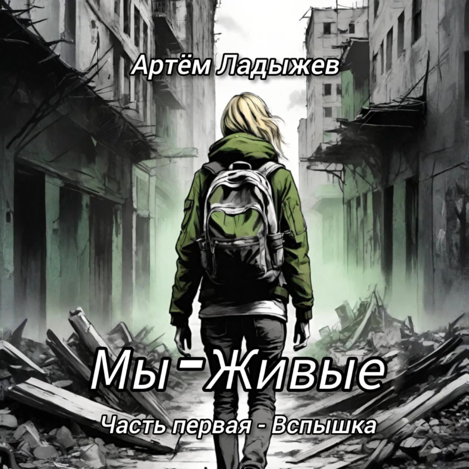 Обложка книги «Мы – Живые. Часть первая – Вспышка»