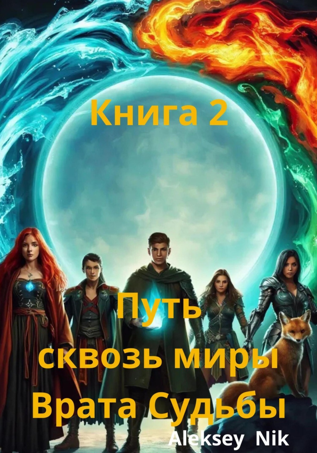 Обложка книги «Путь сквозь миры: Врата Судьбы. Книга 2»