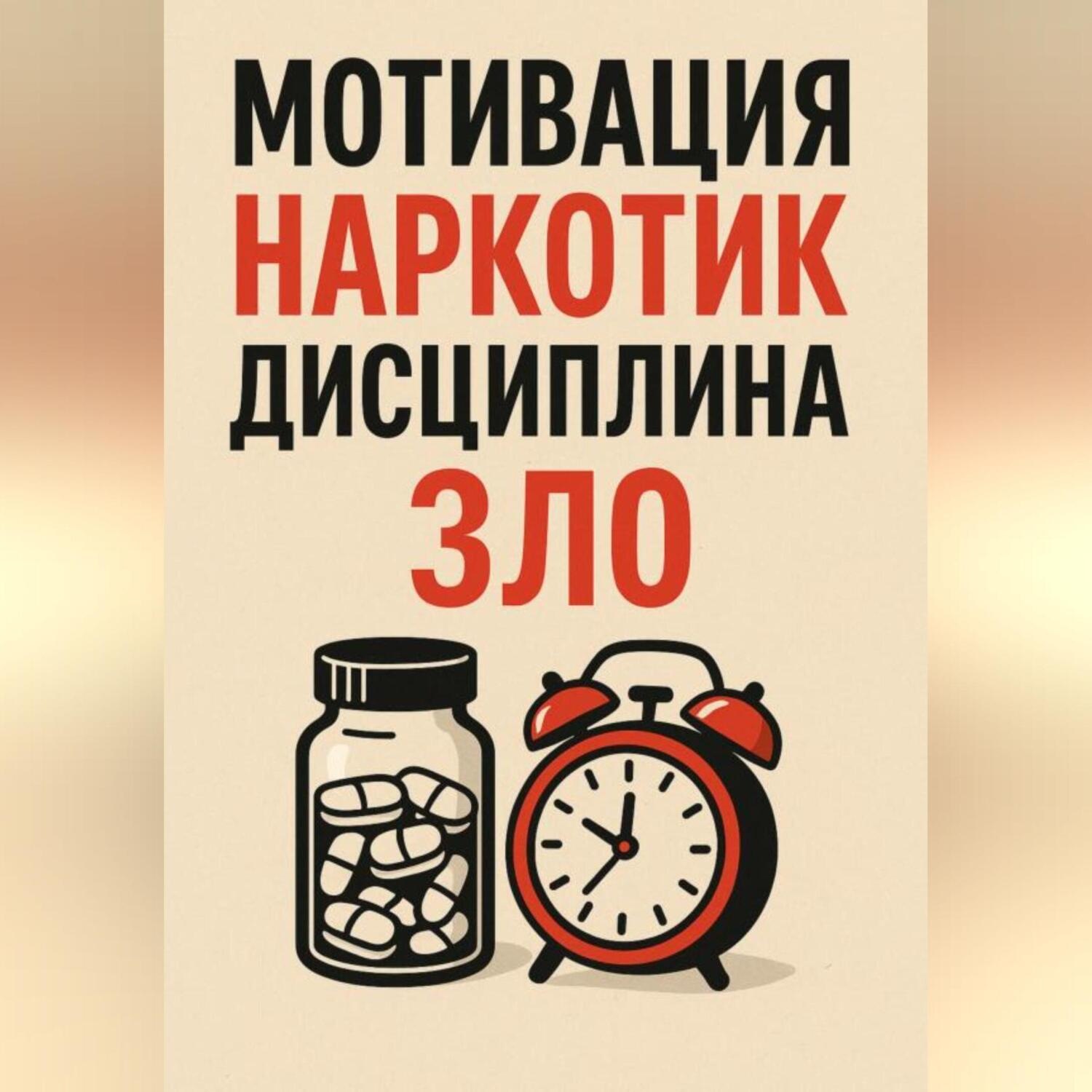 Обложка книги «Мотивация – наркотик, дисциплина – зло»
