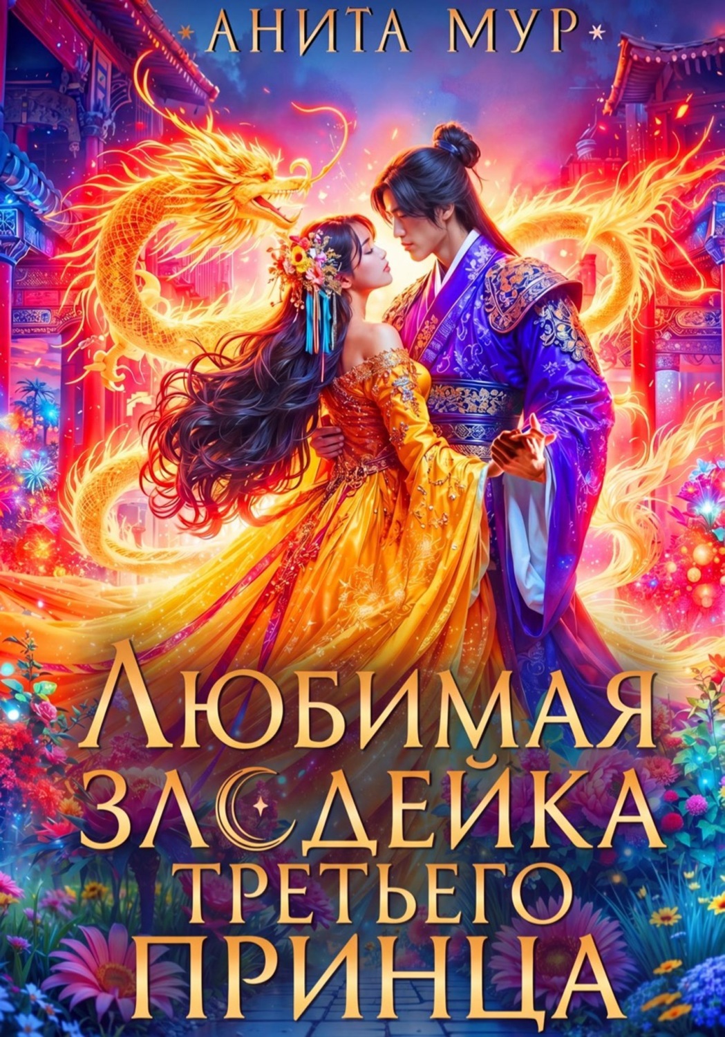 Обложка книги «Любимая злодейка третьего принца»