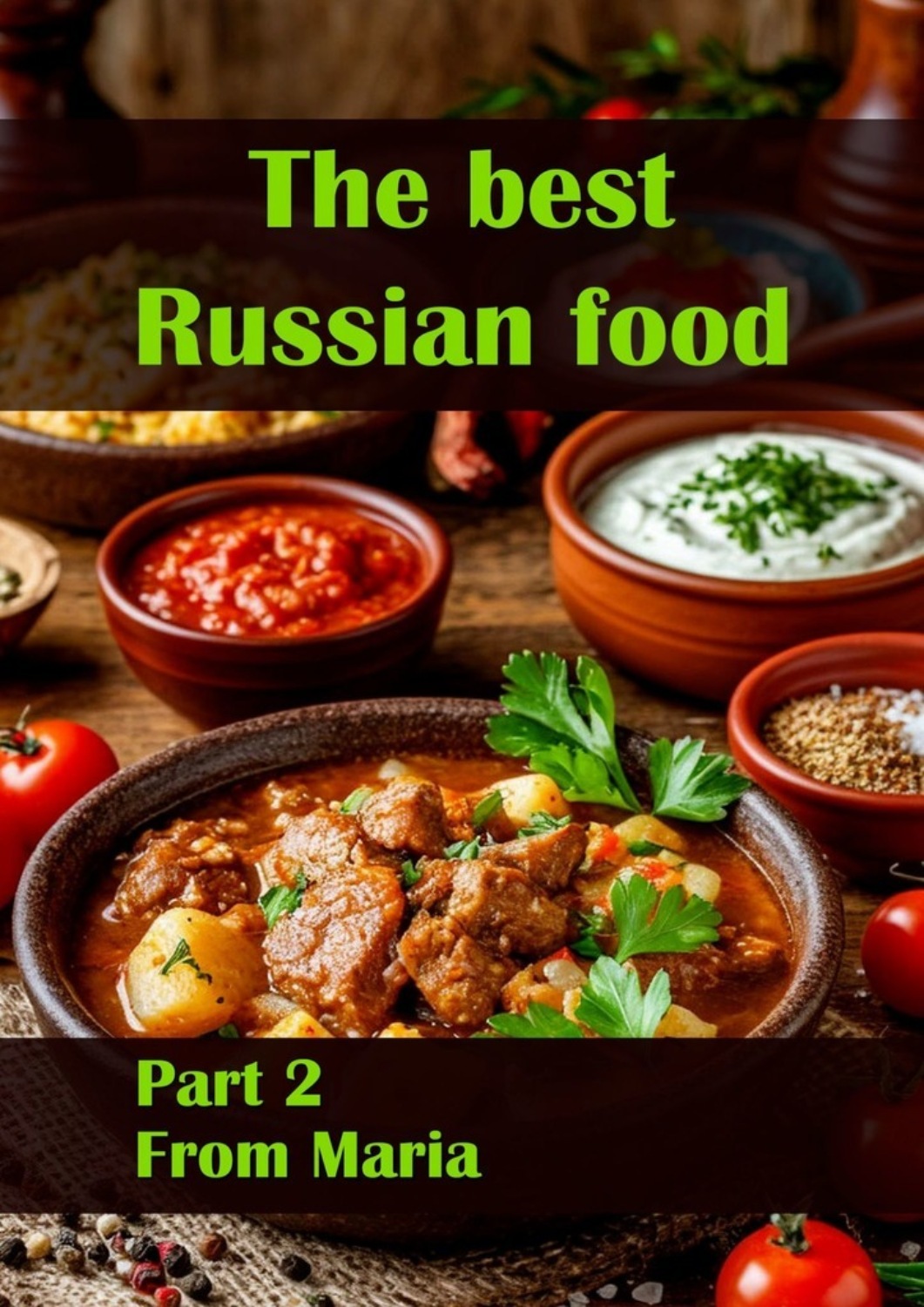 Обложка книги «The best Russian food. Part 2»