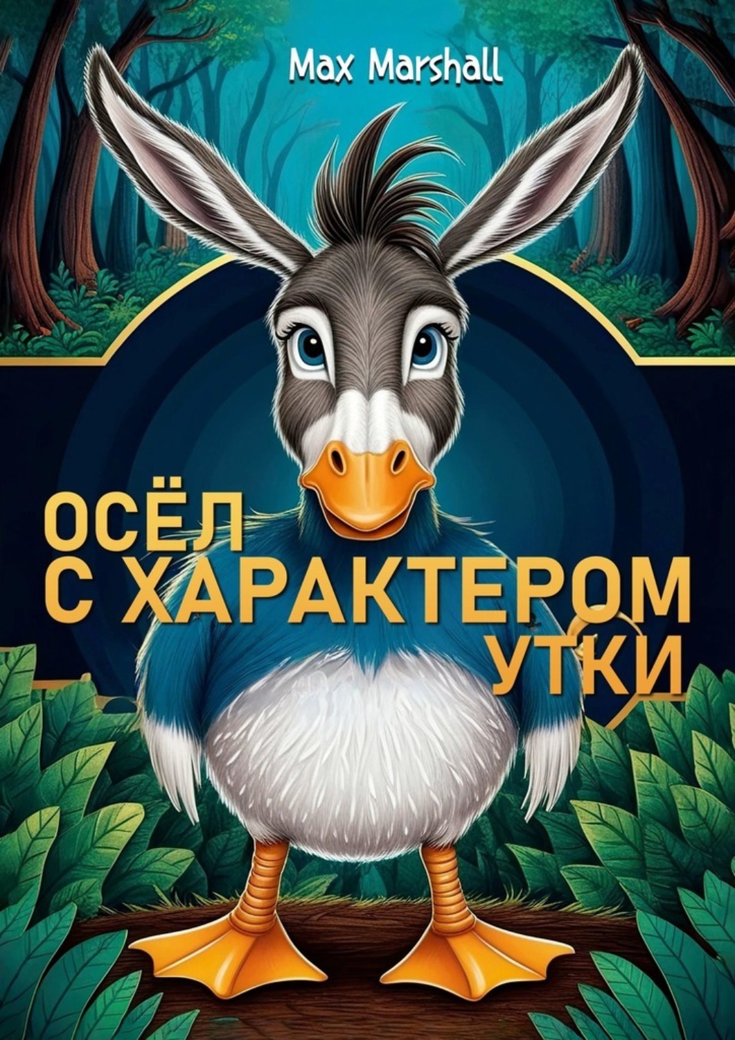 Обложка книги «Осёл с характером утки»