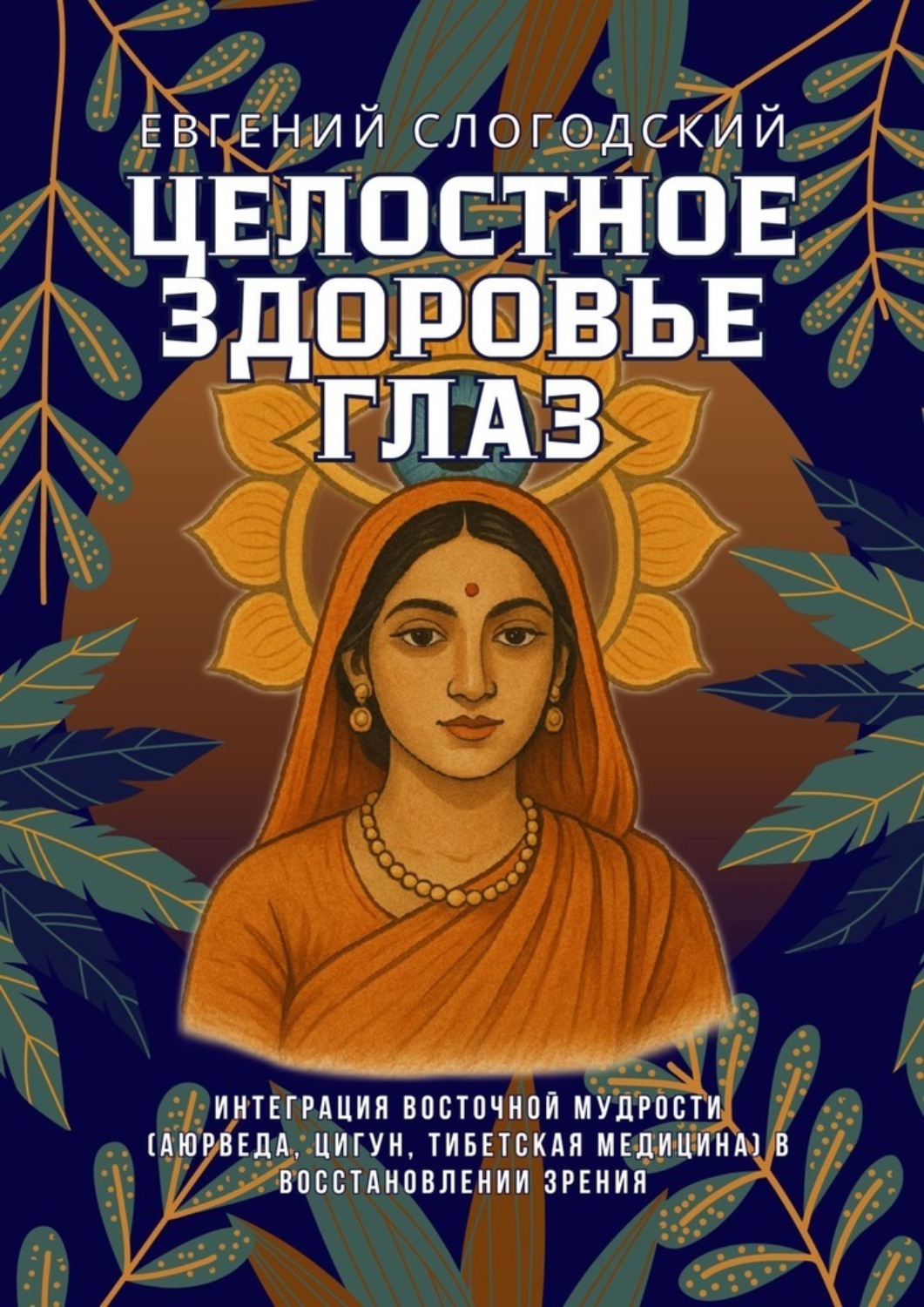 Обложка книги «Целостное здоровье глаз. Интеграция восточной мудрости (аюрведа, цигун, тибетская медицина) в восстановление зрения»