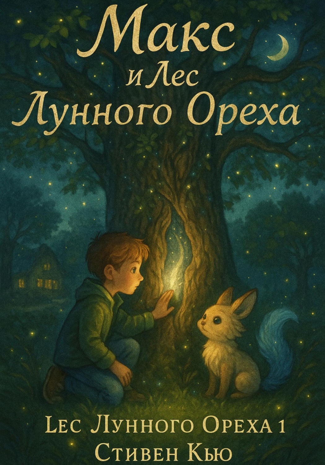 Обложка книги «Макс и Лес Лунного Ореха часть 1»