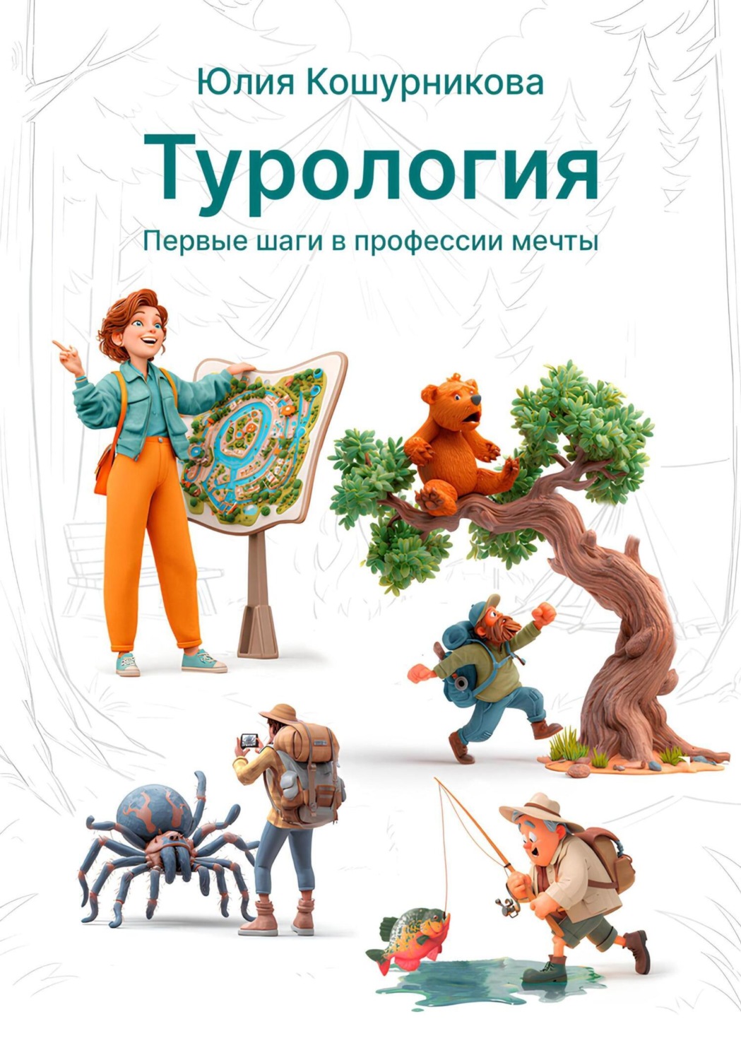 Обложка книги «Турология. Первые шаги в профессии мечты»