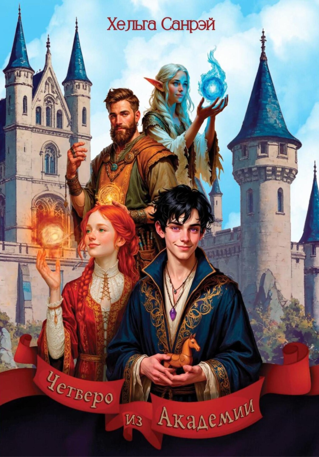 Обложка книги «Четверо из Академии»
