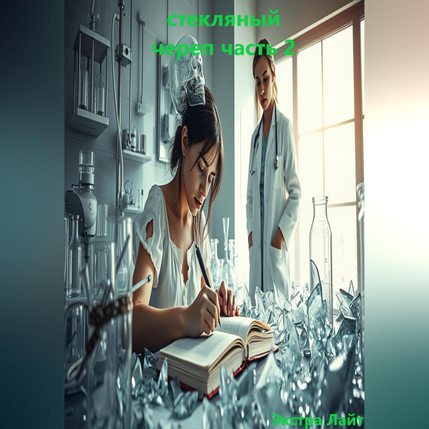 Обложка книги «стекляный череп часть 2»