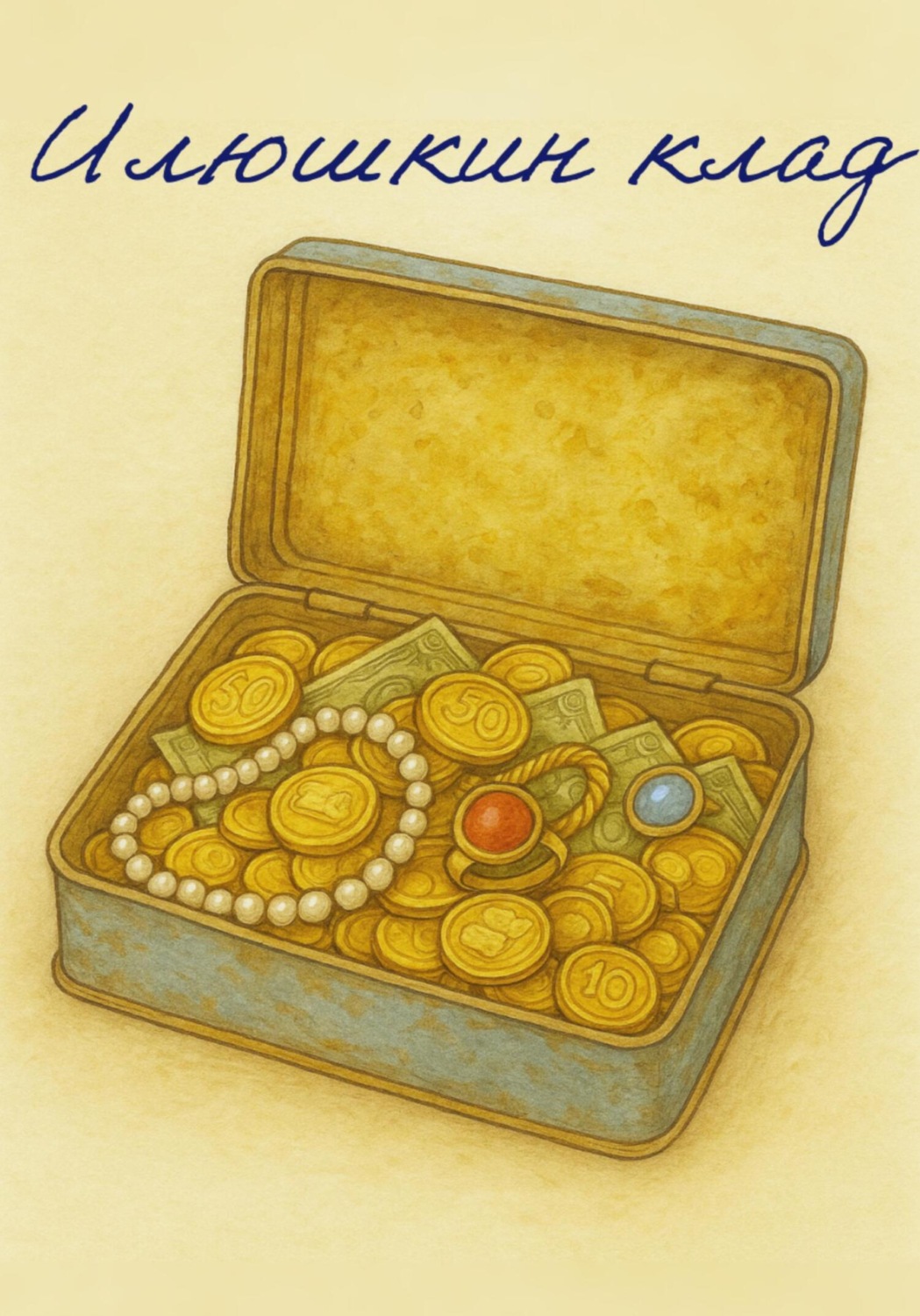 Обложка книги «Илюшкин клад»