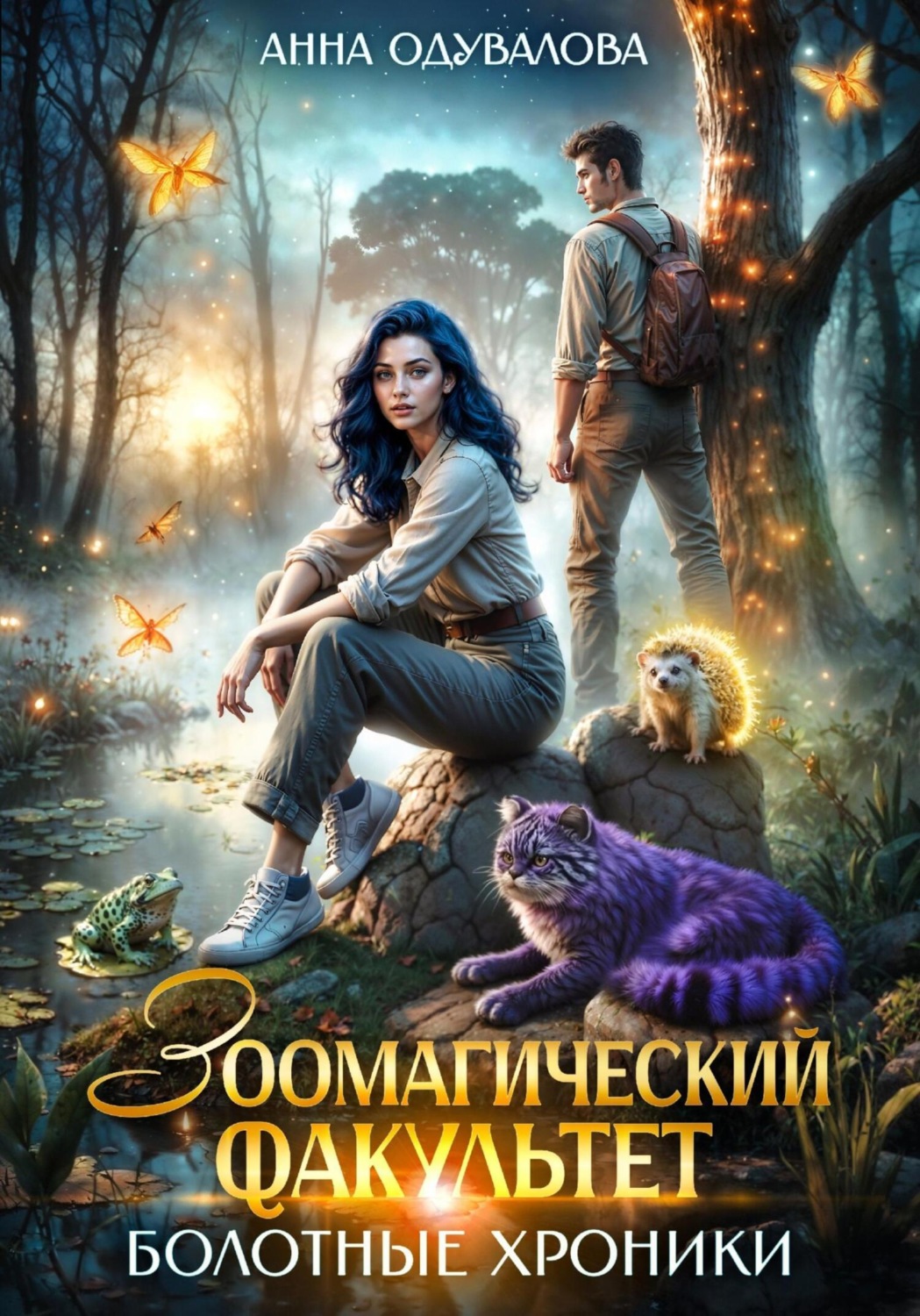 Обложка книги «Зоомагический факультет. Болотные хроники»