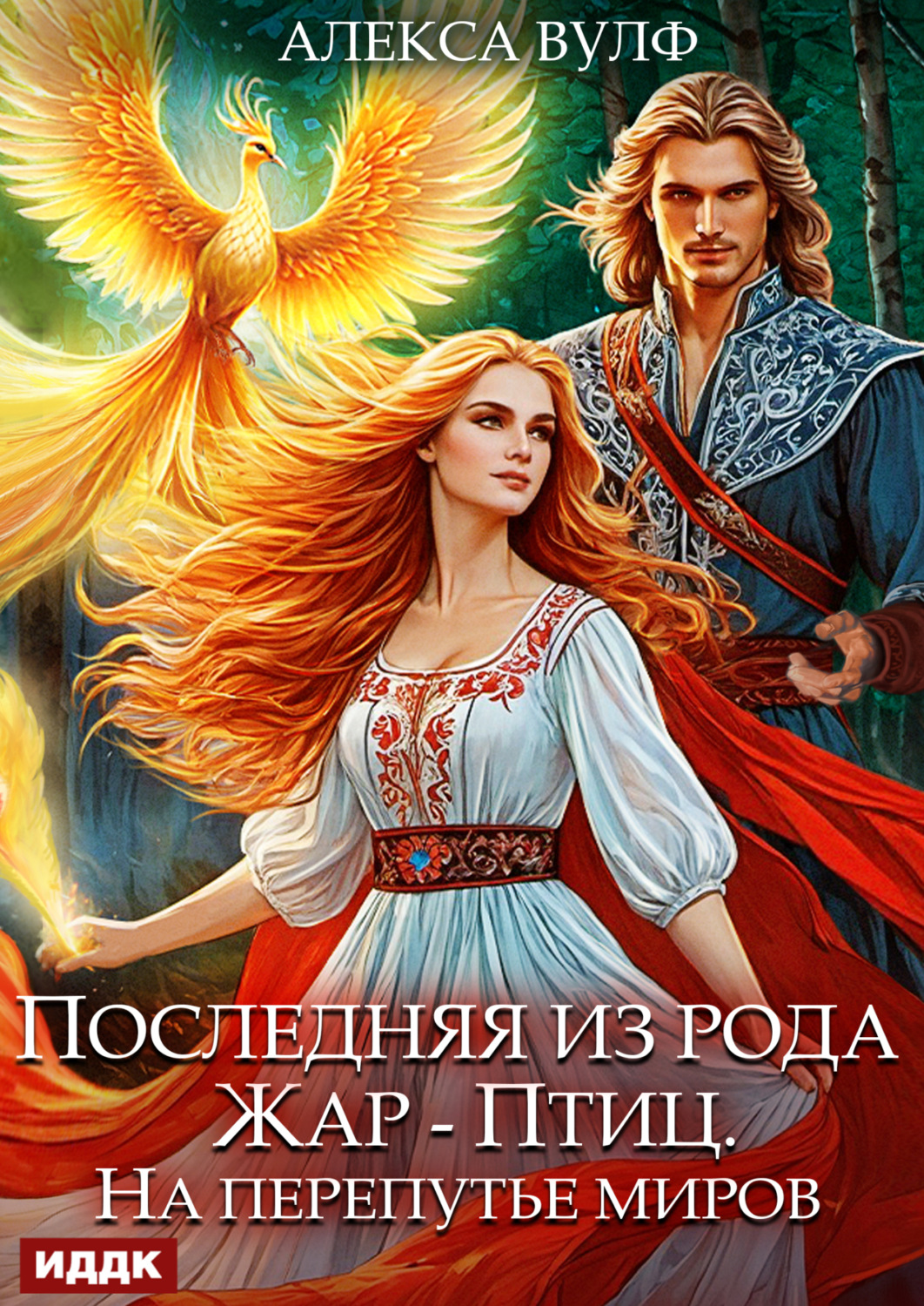 Обложка книги «Последняя из рода Жар-Птиц. На перепутье миров»