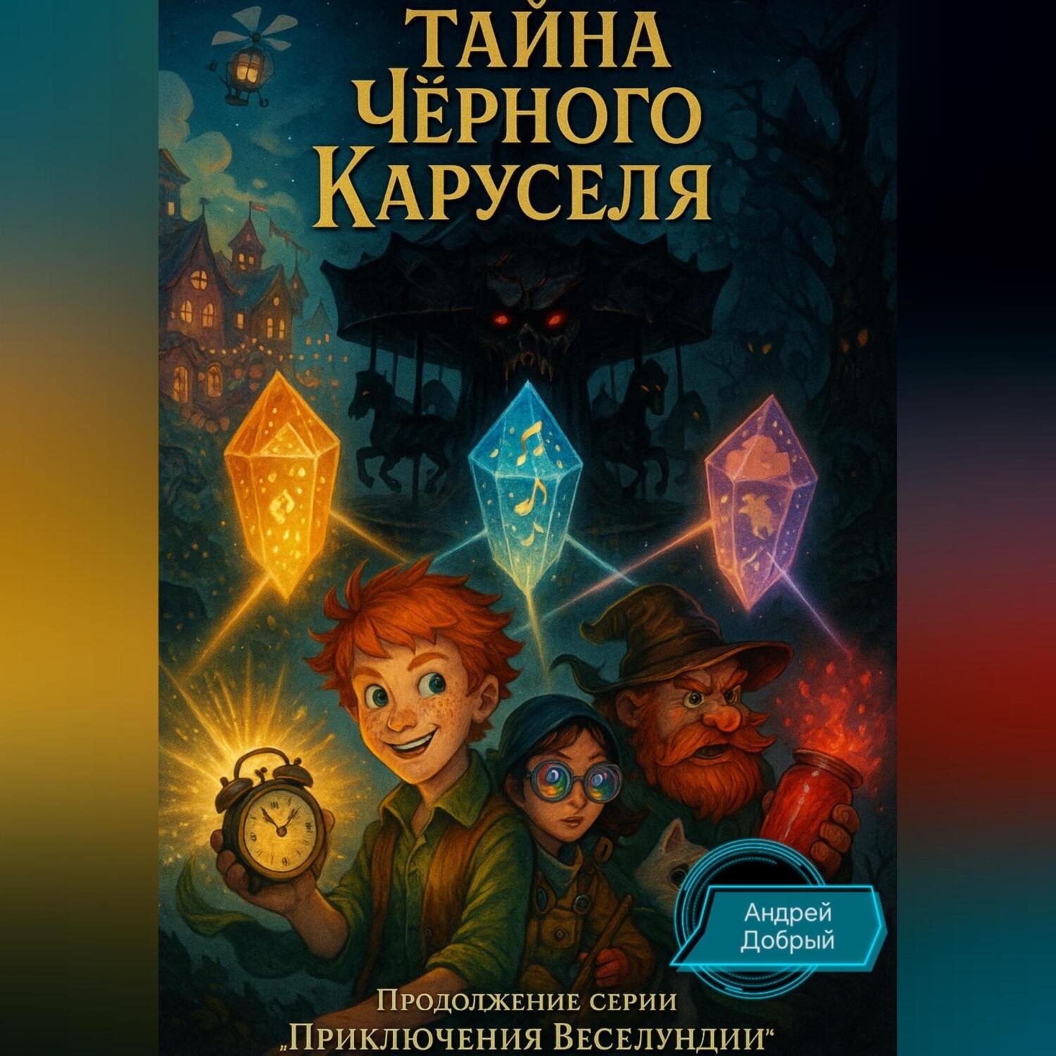 Обложка книги «Тайна Чёрного Каруселя»