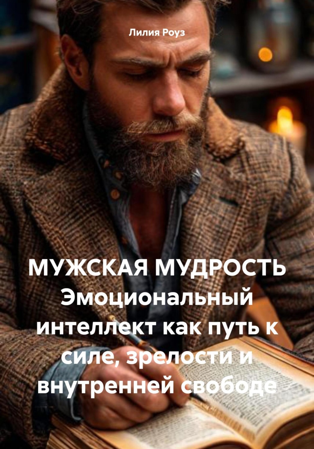 Обложка книги «Мужская мудрость. Эмоциональный интеллект как путь к силе, зрелости и внутренней свободе»