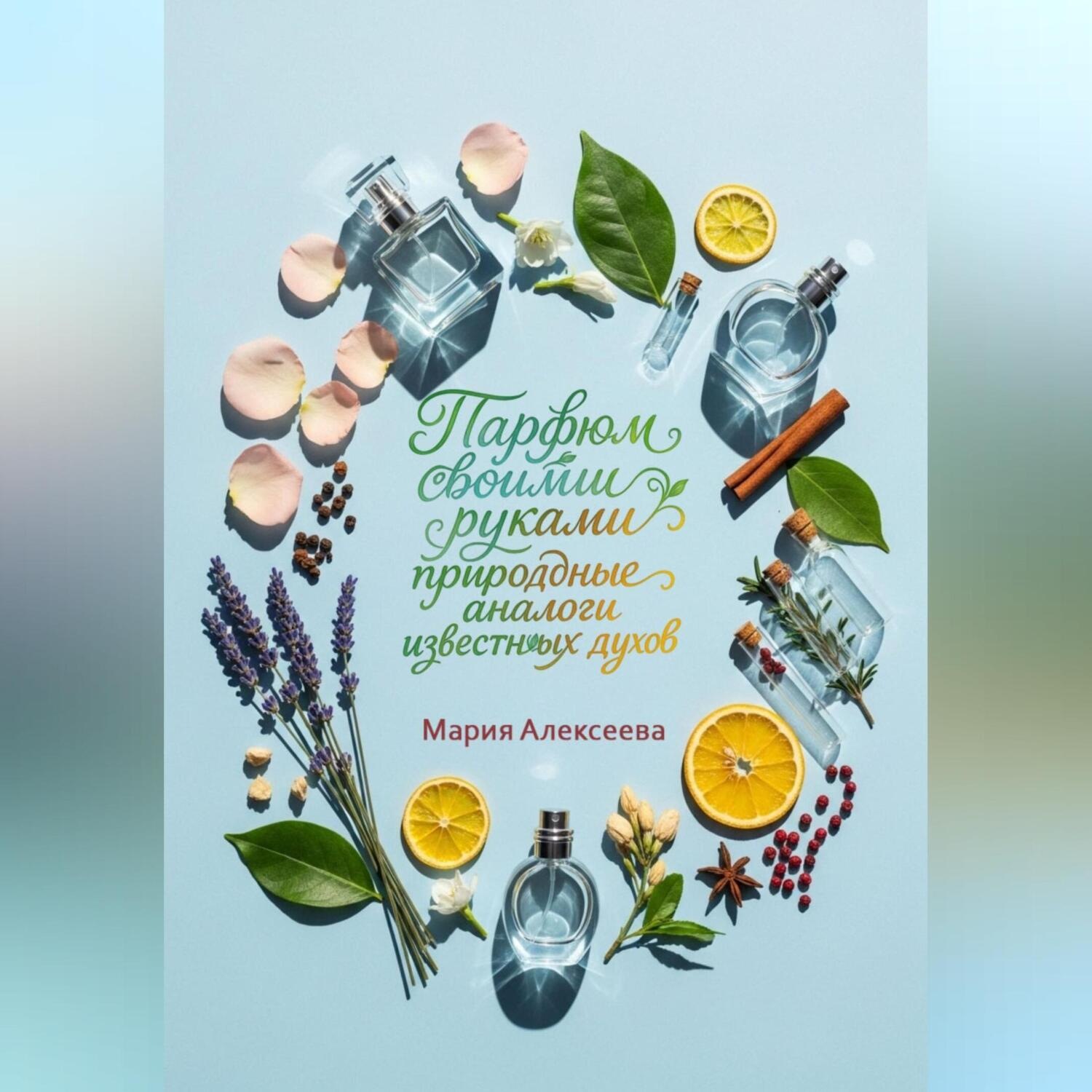 Обложка книги «Парфюм своими руками: природные аналоги известных духов.»