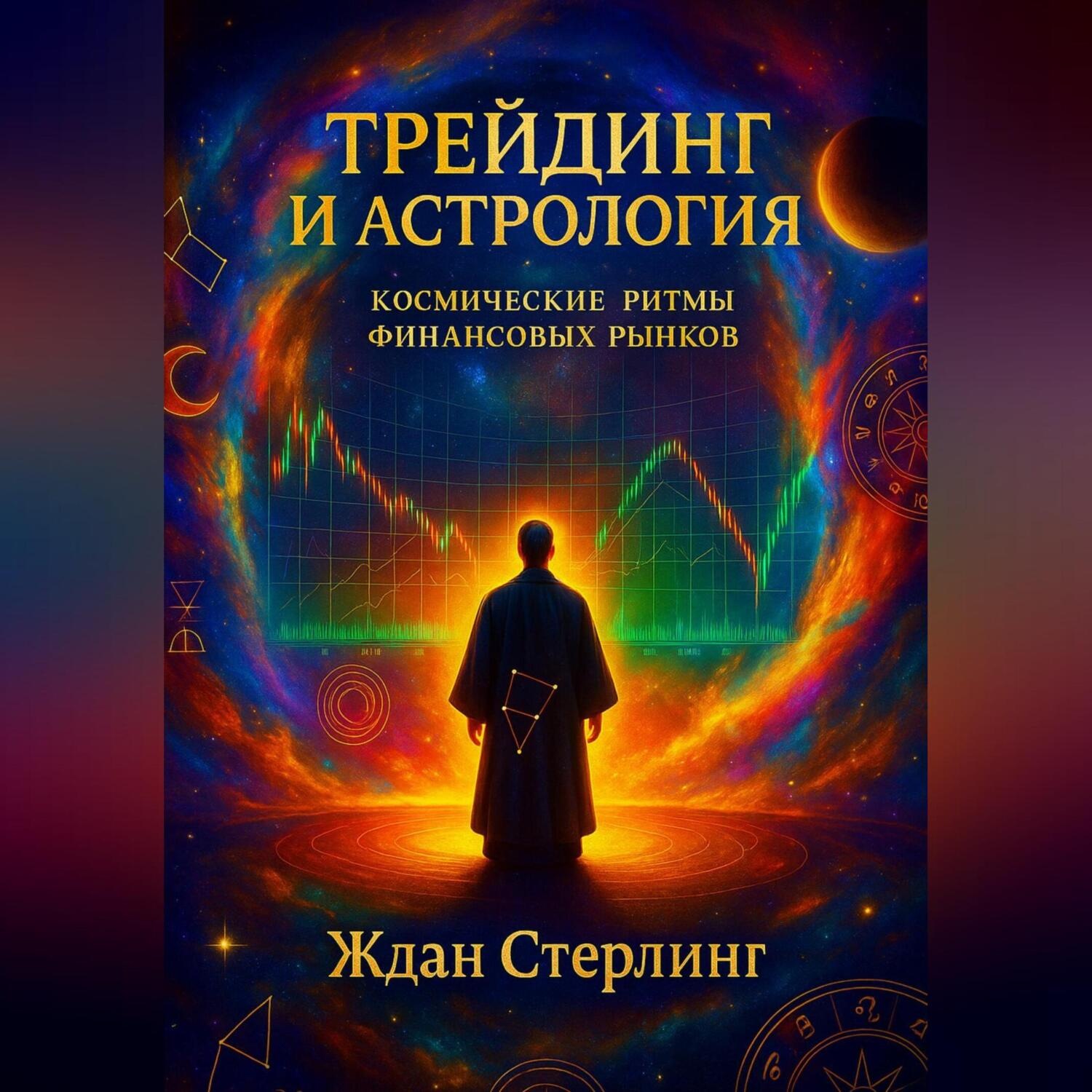 Обложка книги «Трейдинг и астрология: космические ритмы финансовых рынков»