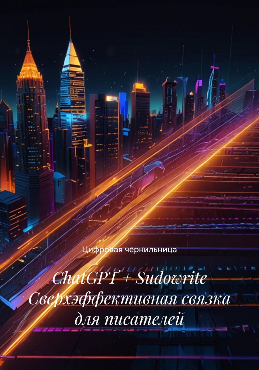 Обложка книги «Скорость без потери голоса: как писать быстрее с ChatGPT и Sudowrite»