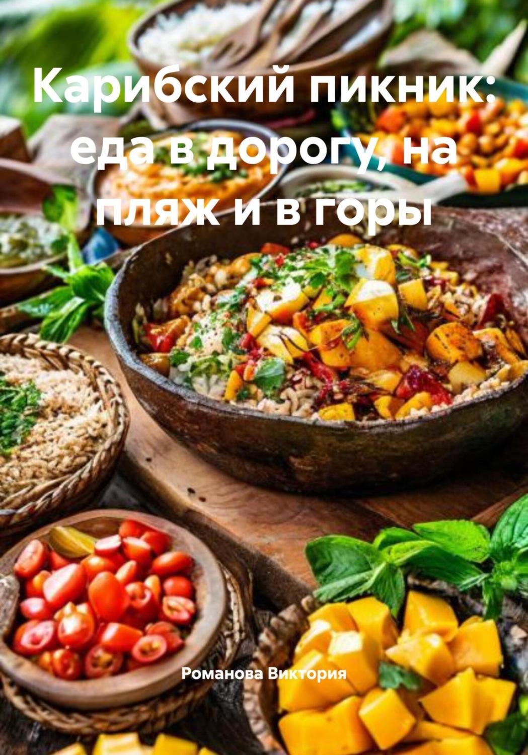 Обложка книги «Карибский пикник: еда в дорогу, на пляж и в горы»