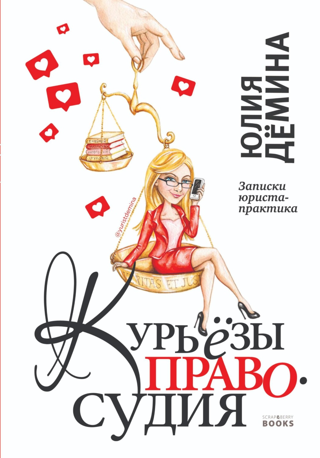 Обложка книги «Курьёзы правосудия. Записки юриста-практика»
