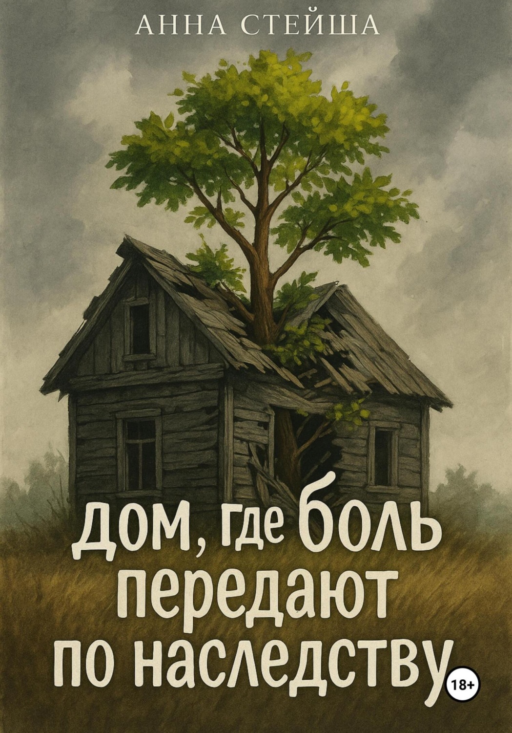 Обложка книги «Дом, где боль передают по наследству»