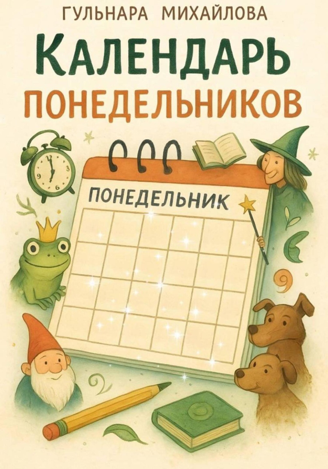 Обложка книги «Календарь понедельников»