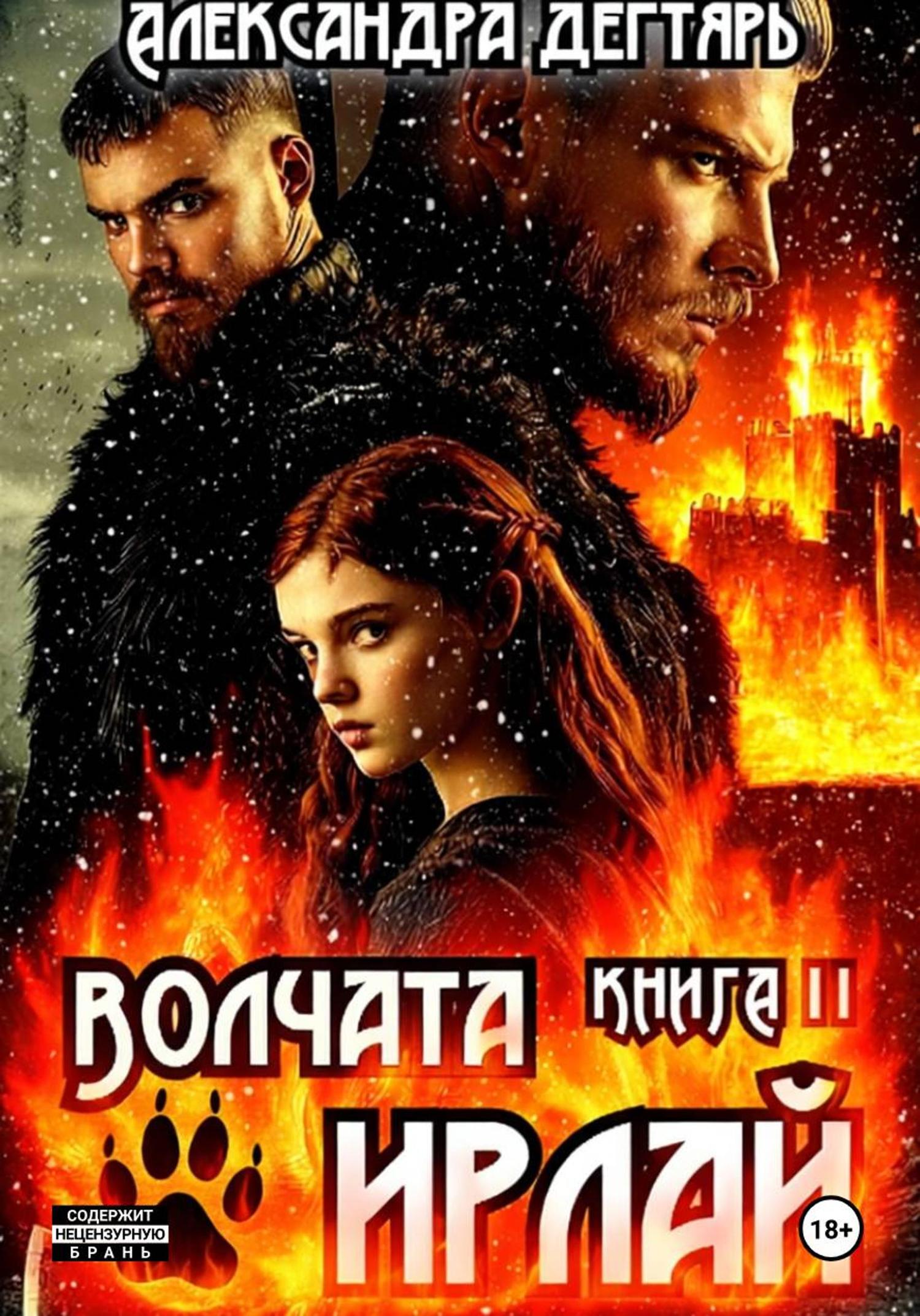 Обложка книги «Волчата Ирлай»